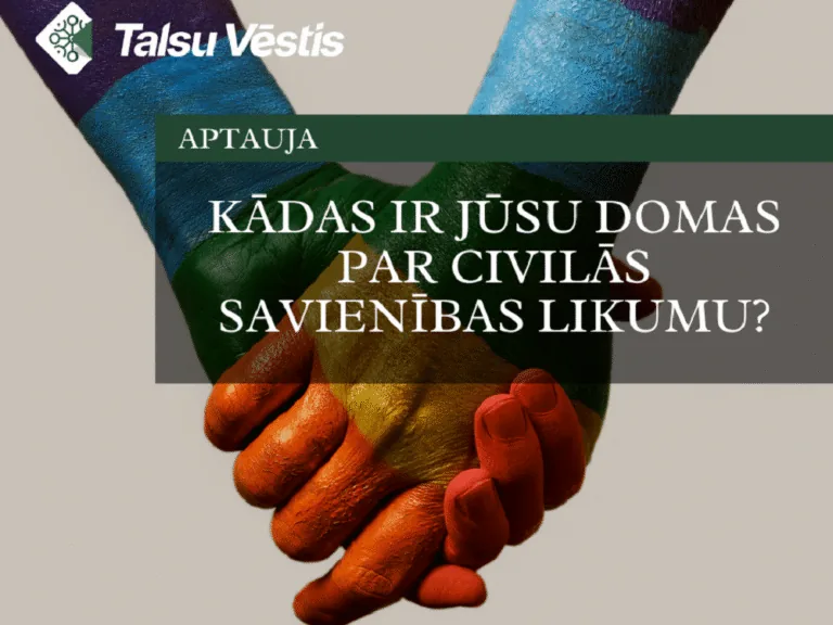Kādas ir jūsu domas par civilās savienības likumu?