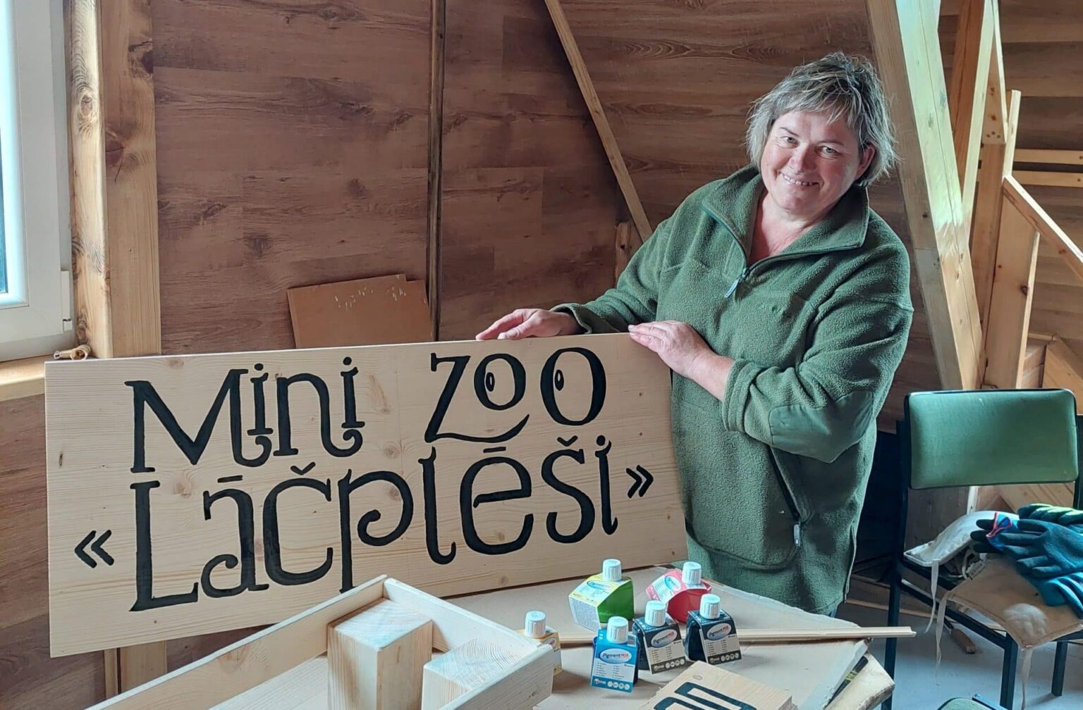 Nogales «Lāčplēšos» jauns mini zoo