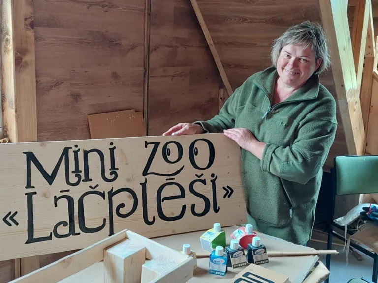Nogales «Lāčplēšos» jauns mini zoo