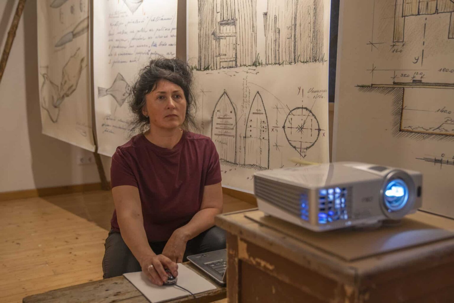 Režisore Ieva Ozoliņa izveido ekspozīciju Mazirbē par dzīvām lībiešu tradīcijām