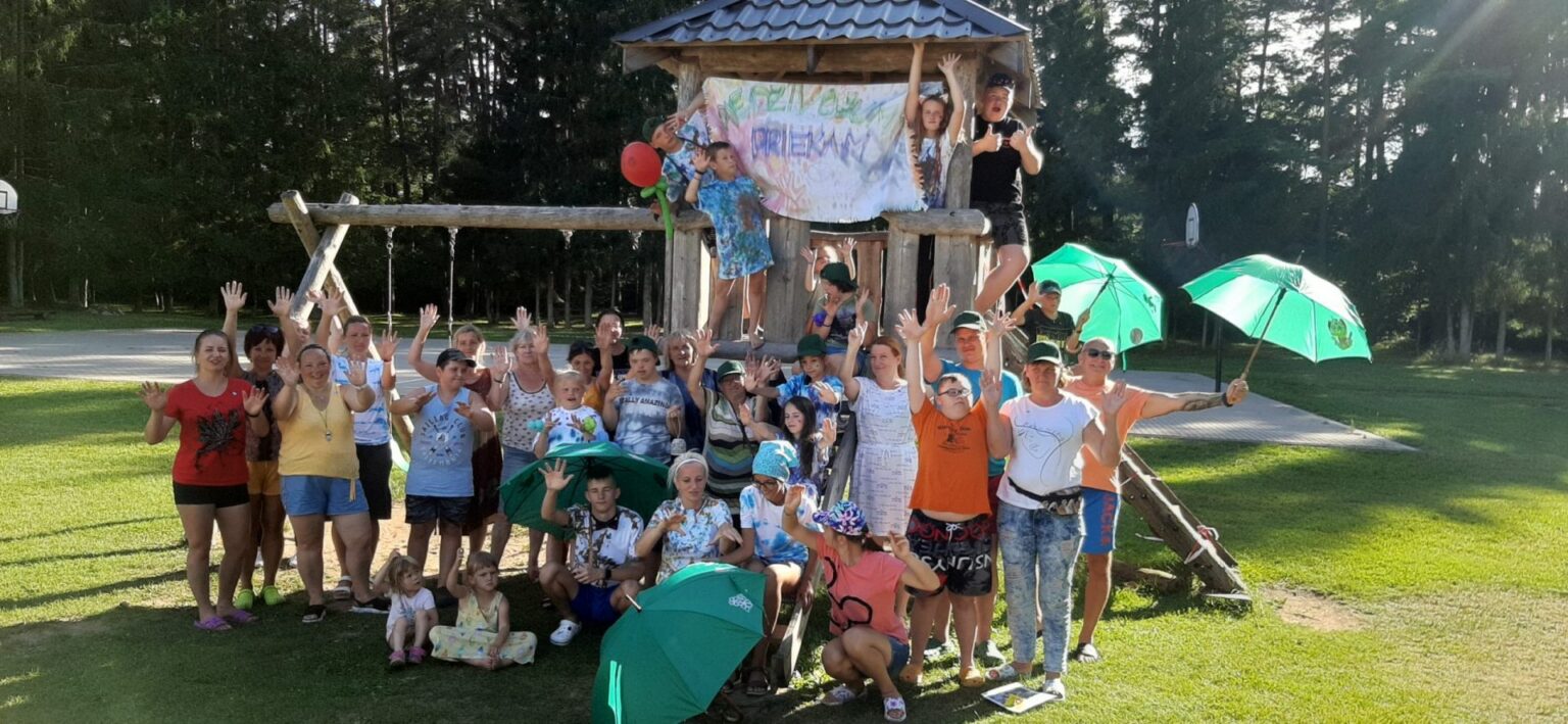 Nometne Uguņciemā ģimenēm, tostarp bērniem ar funkcionāliem traucējumiem