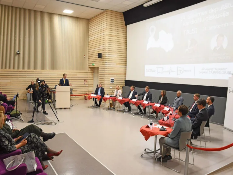 Priekšvēlēšanu diskusijā galvenie problēmjautājumi skar krīzi Latvijā
