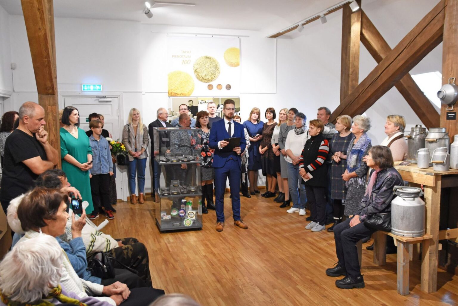 Kvalitātes zīme jau gadsimta garumā. Talsu pienotavai — 100