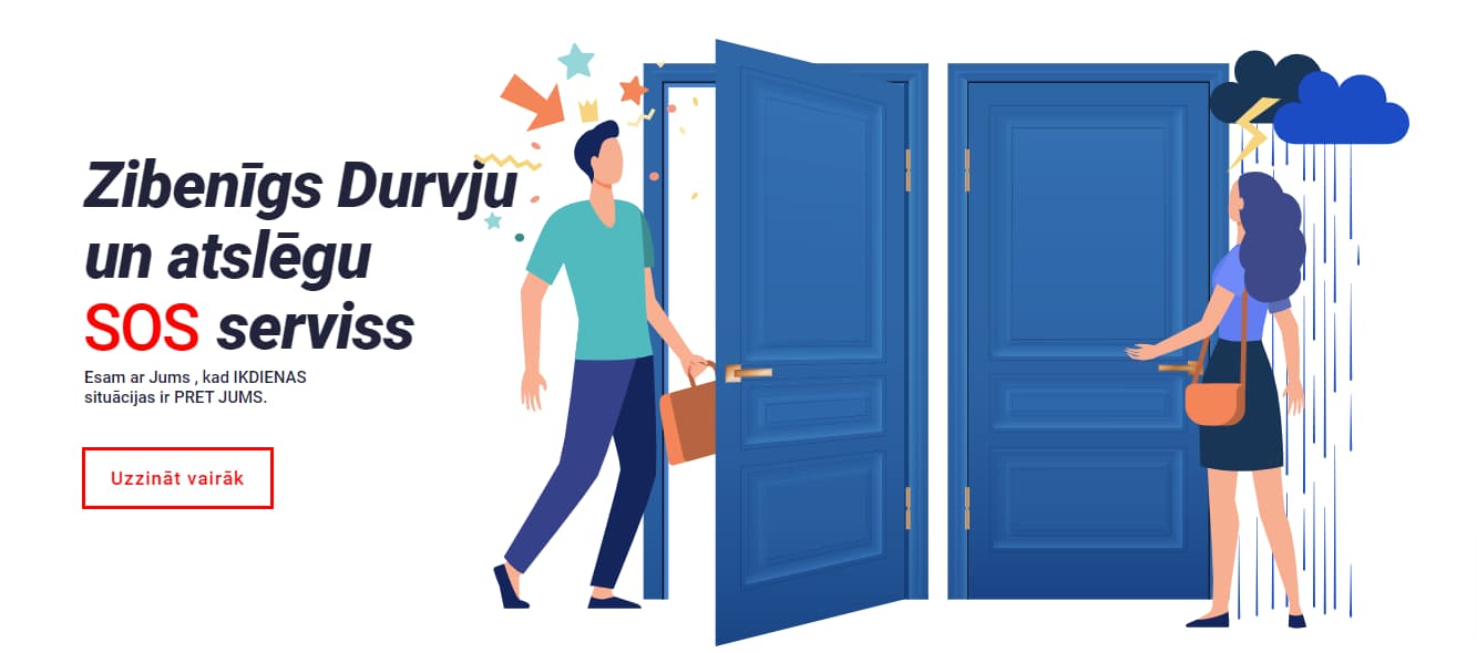 Durvju atvēršana ar profesionāļu palīdzību – ko ņemt vērā?