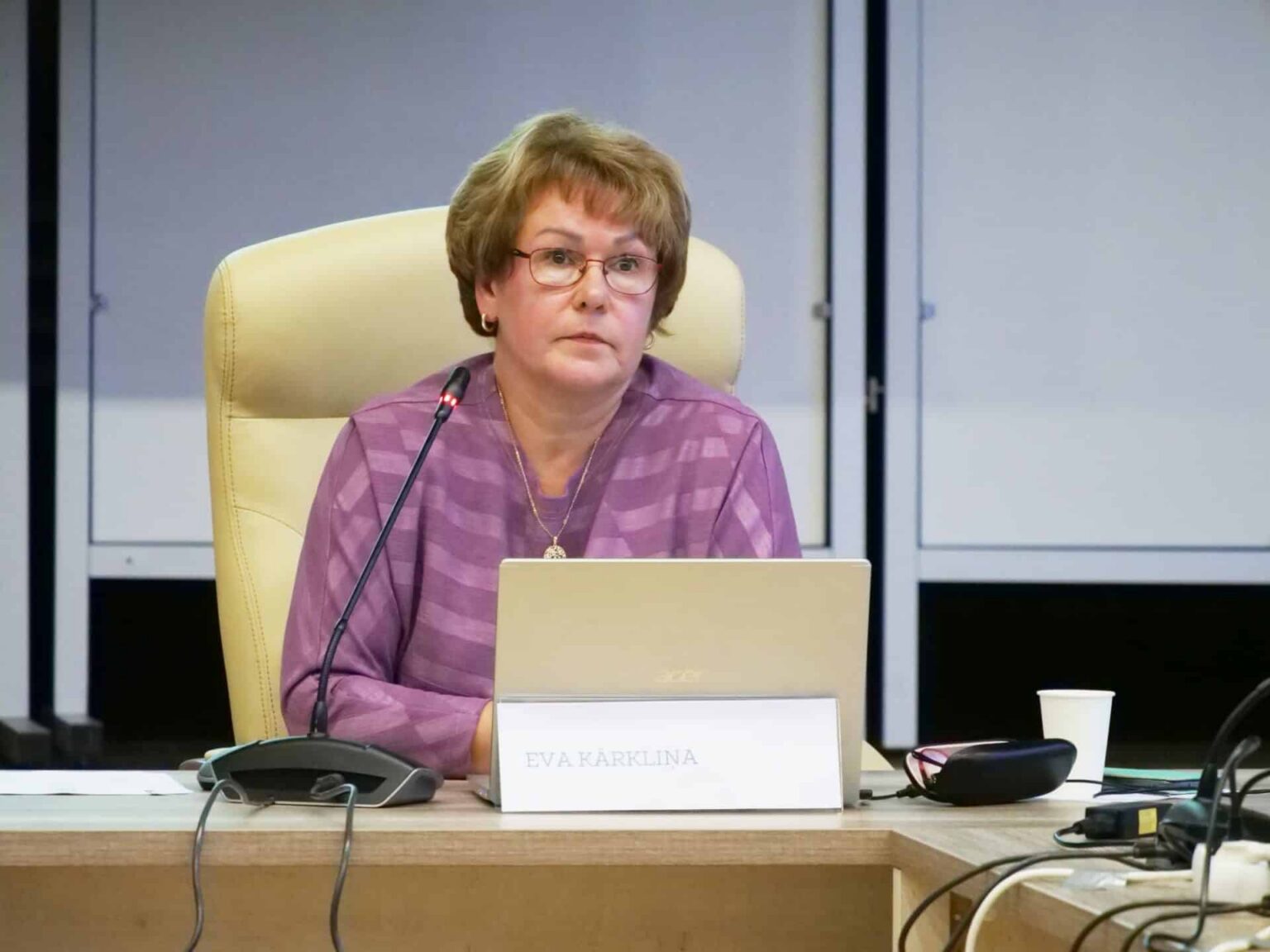 Jaunā Talsu novada domes priekšsēdētāja — Eva Kārkliņa