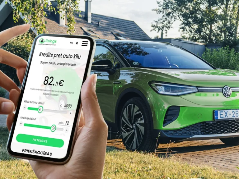 Kredīts pret auto izdevīgāk ar Elizings.lv