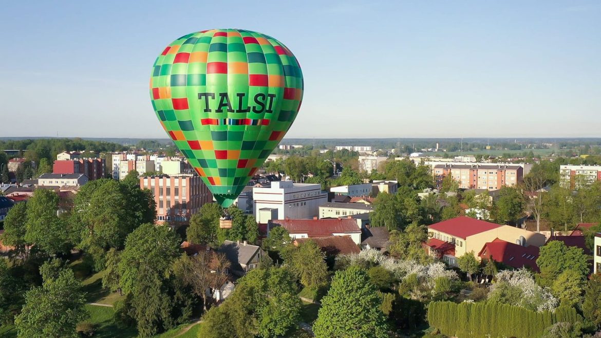 Gaisa balons nesīs Talsu vārdu arī citviet Latvijā