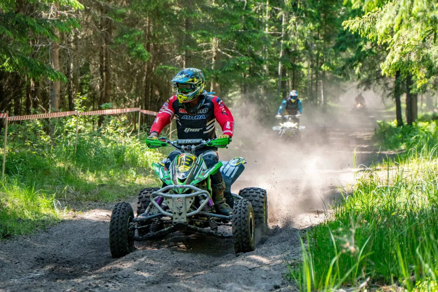 Stendē aizvadīts Latvijas kausa trešais posms Cross Country sacensībās motosportā