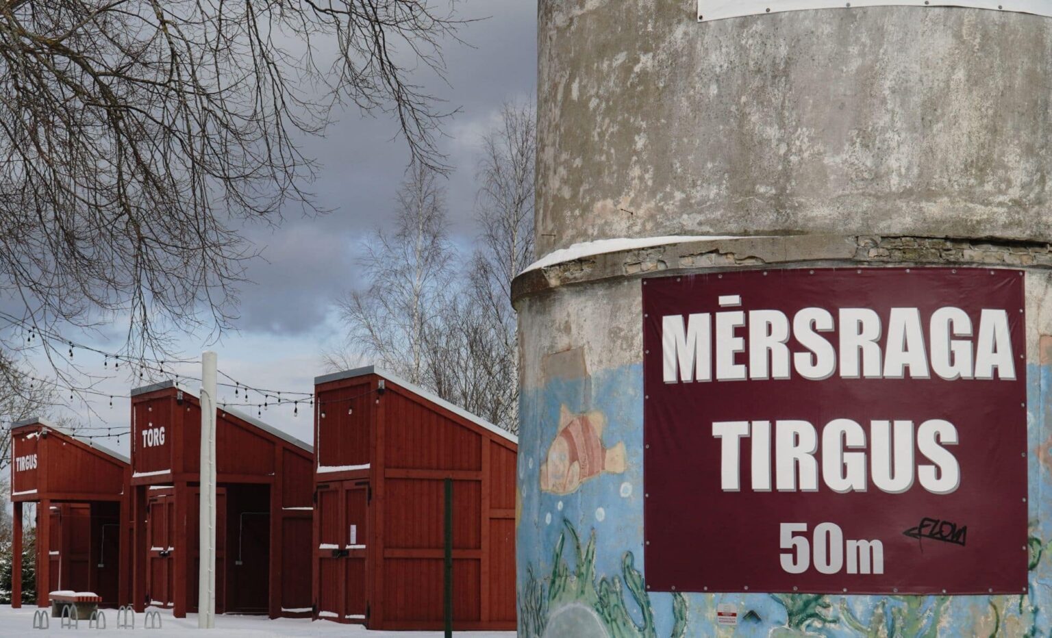 Zvejnieku ielas tirdziņš Mērsragā