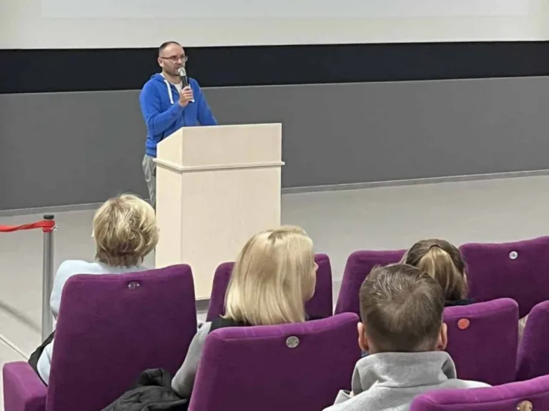Toms Bricis iepazīstina talsiniekus ar klimata pārmaiņām
