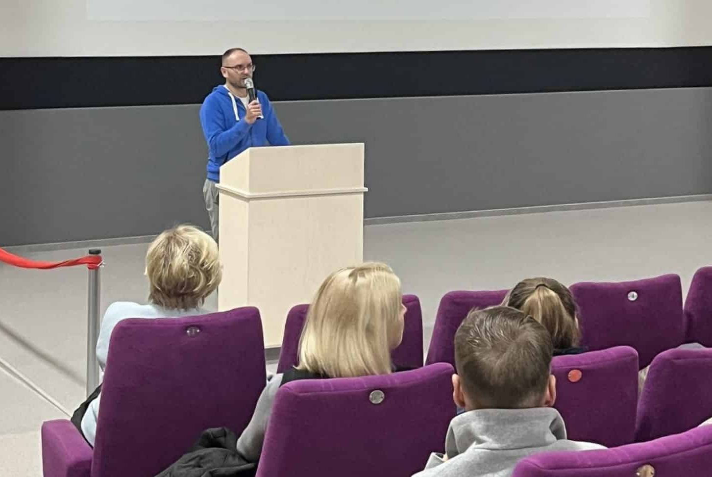 Toms Bricis iepazīstina talsiniekus ar klimata pārmaiņām