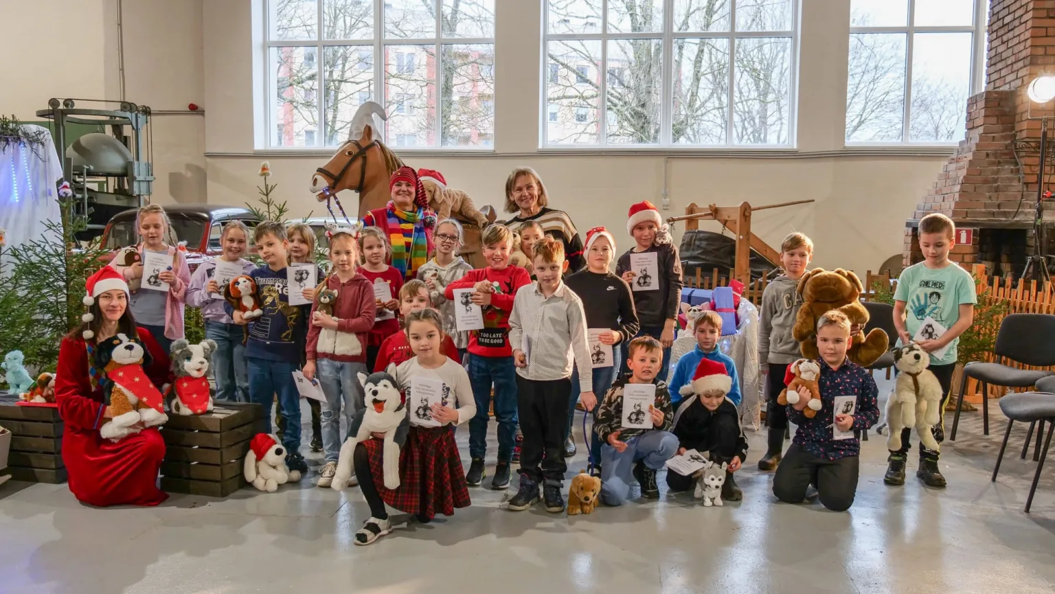 Ziemassvētku izrādē māca atbildību pret dzīvniekiem