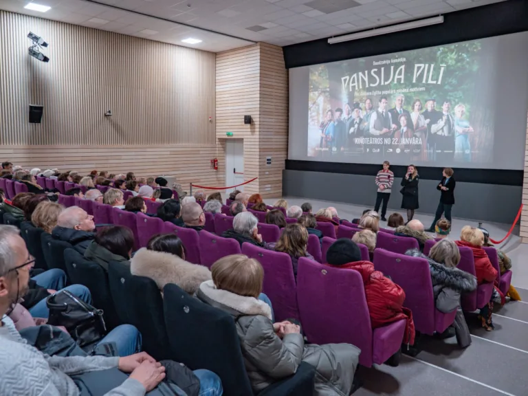 Talsinieki novērtē šī brīža bagātīgo latviešu kino piedāvājumu