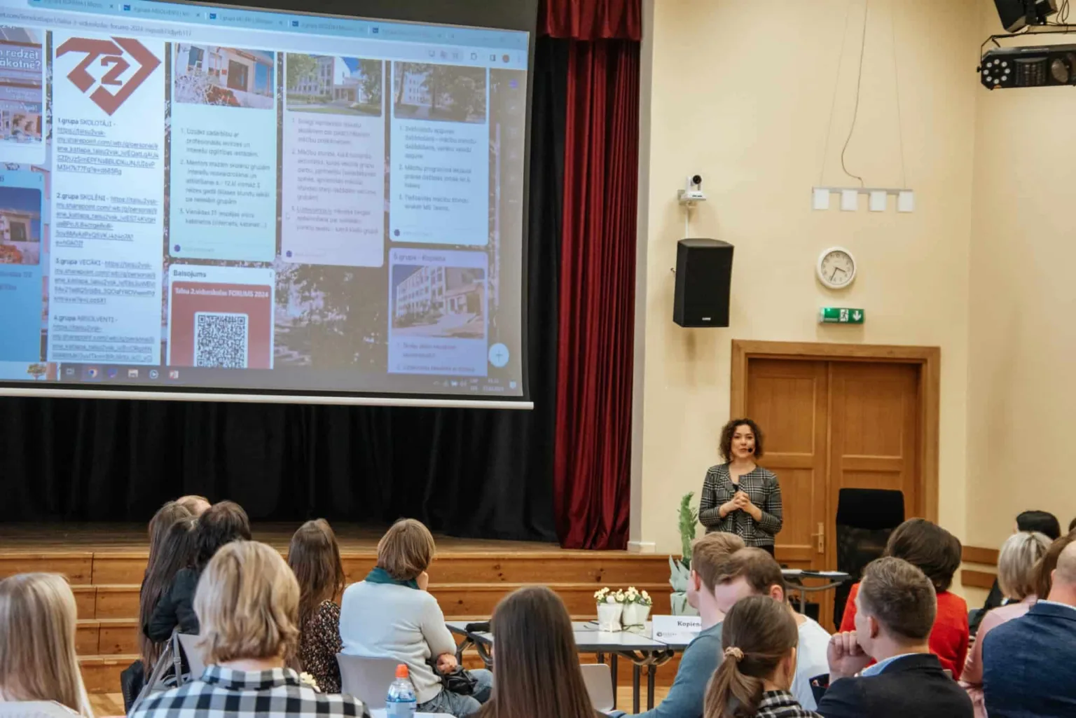 Forumā Talsu 2.vidusskola rada idejas labākai nākotnei