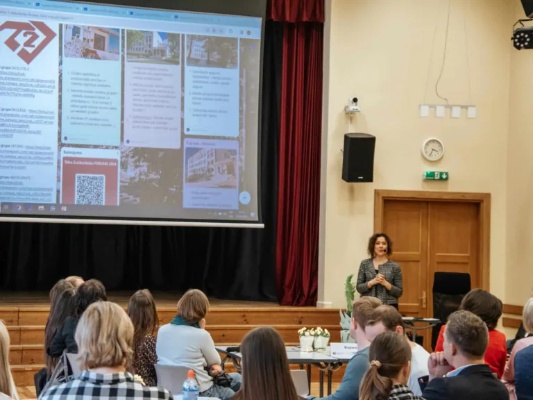 Forumā Talsu 2.vidusskola rada idejas labākai nākotnei