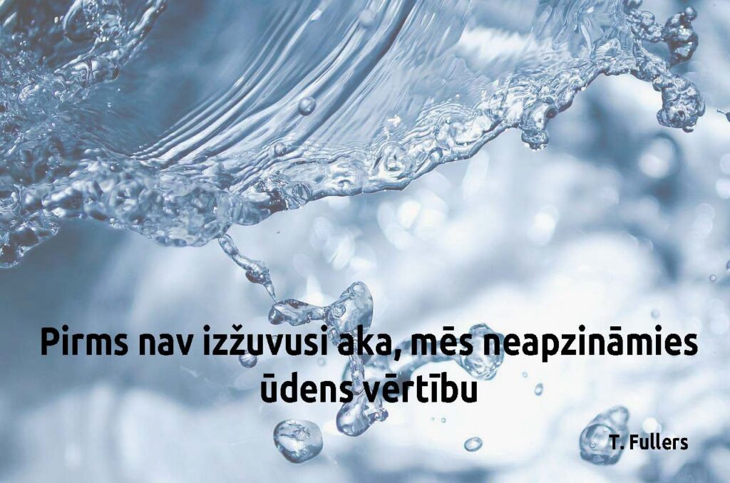 Ūdenssaimniecības nozare — kritiskā stāvoklī