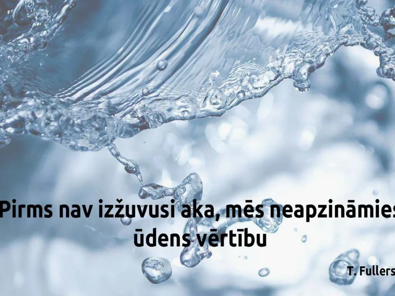 Ūdenssaimniecības nozare – kritiskā stāvoklī