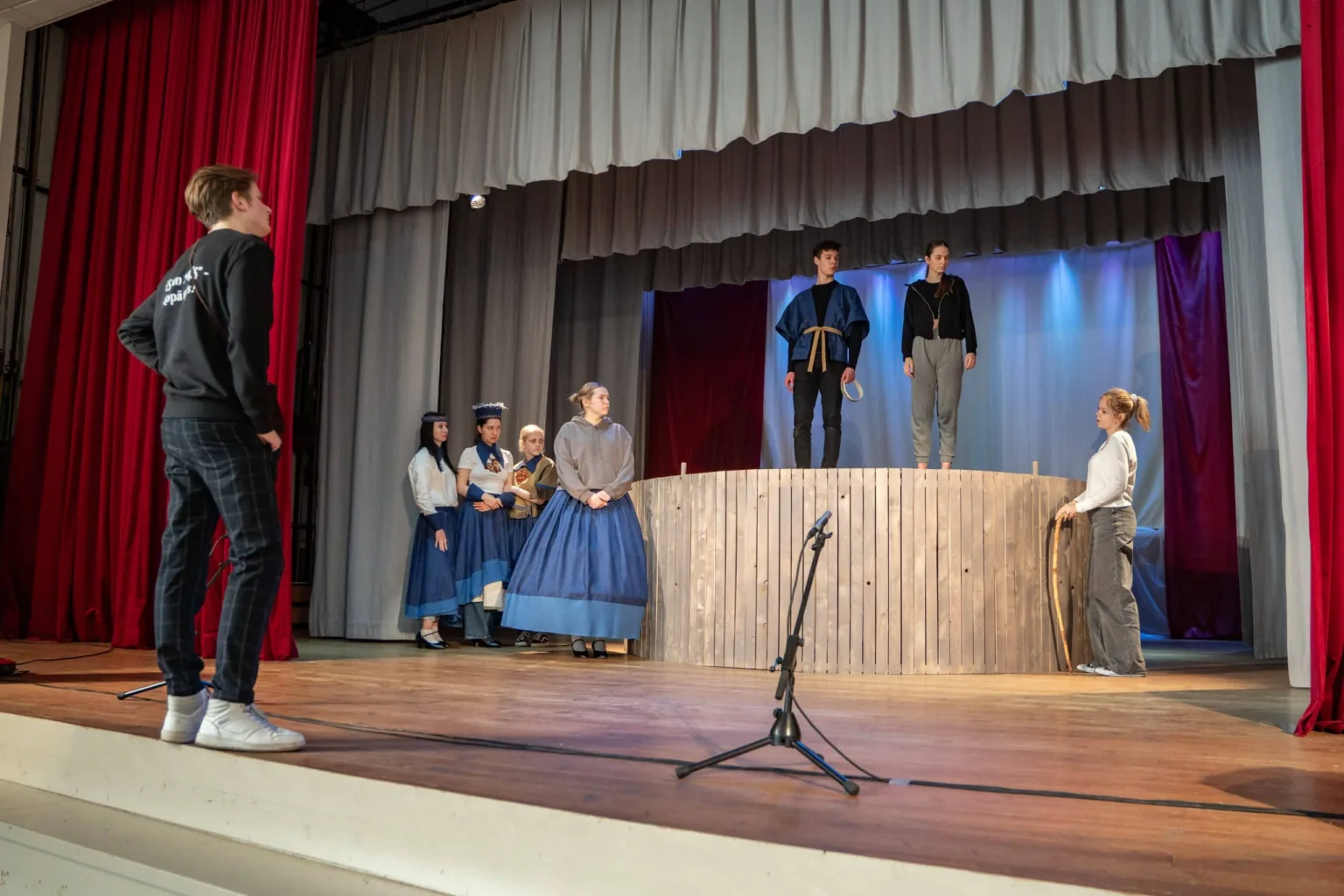Jauniešu teātra grupa “Es un Mēs” iestudē savu pēdējo izrādi