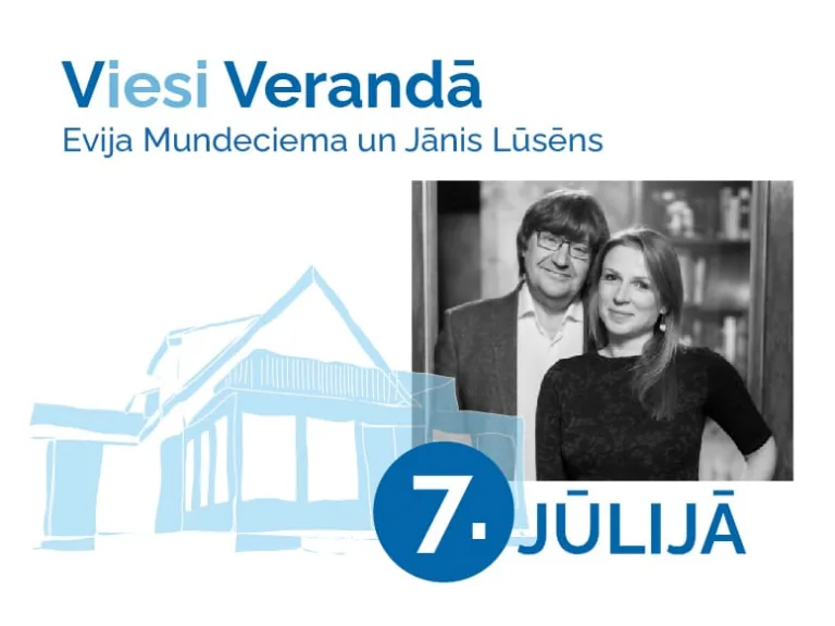 LAUKU MIERĀ VILSONU VERANDĀ – lielā vasaras atvēršana 7.jūlijā.