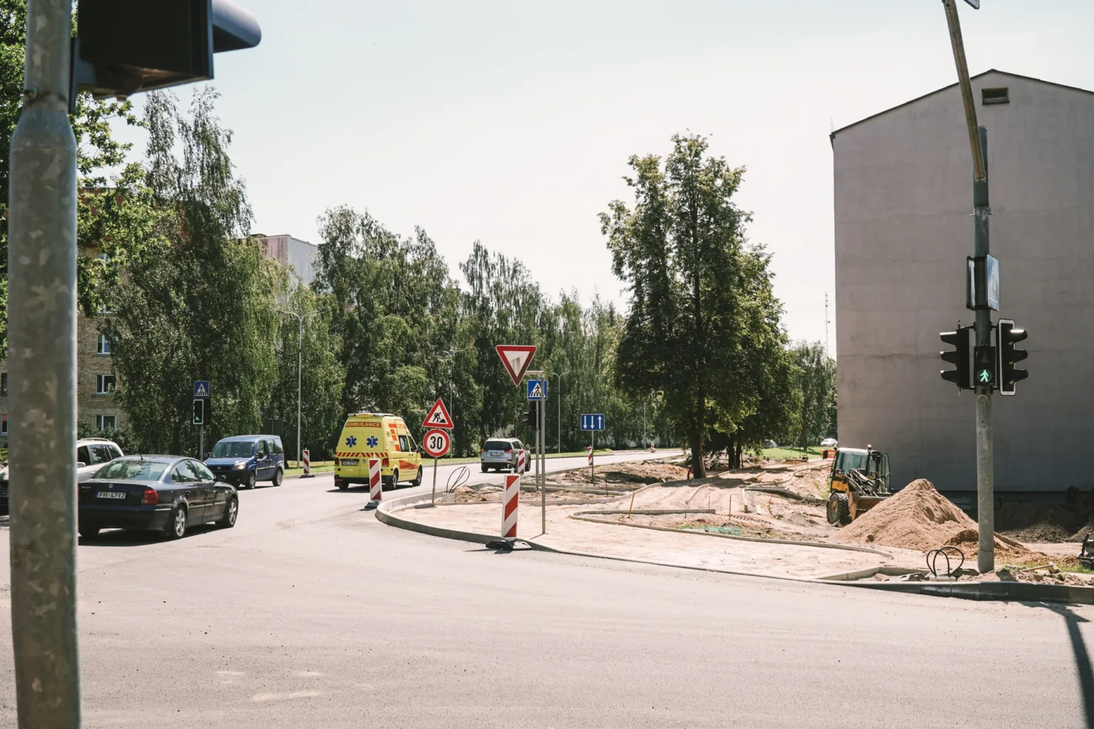 22.-26. jūlijā nedarbosies luksofors Dundagas un Anša Lerha-Puškaiša ielas krustojumā