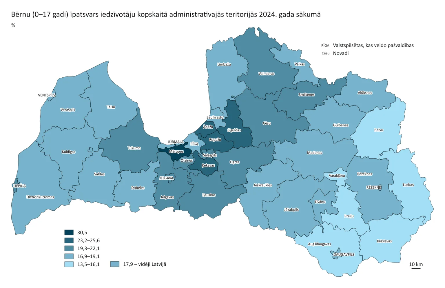Bērnu skaits Latvijā sarucis līdz 356 tūkstošiem