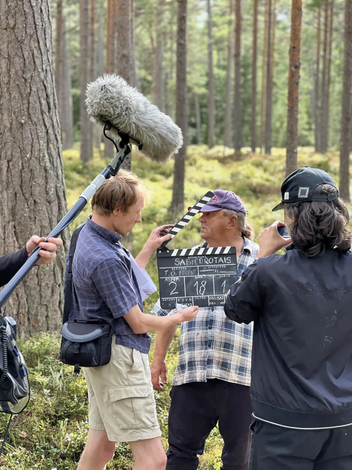 Talsu BJC «Kinostudijas» audzēknis uzņem savu debijas spēles īsfilmu