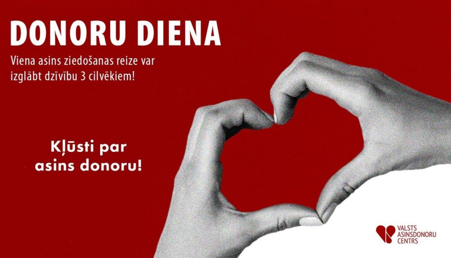 Dari labu, ziedo asinis! Donoru diena Talsos 6. augustā