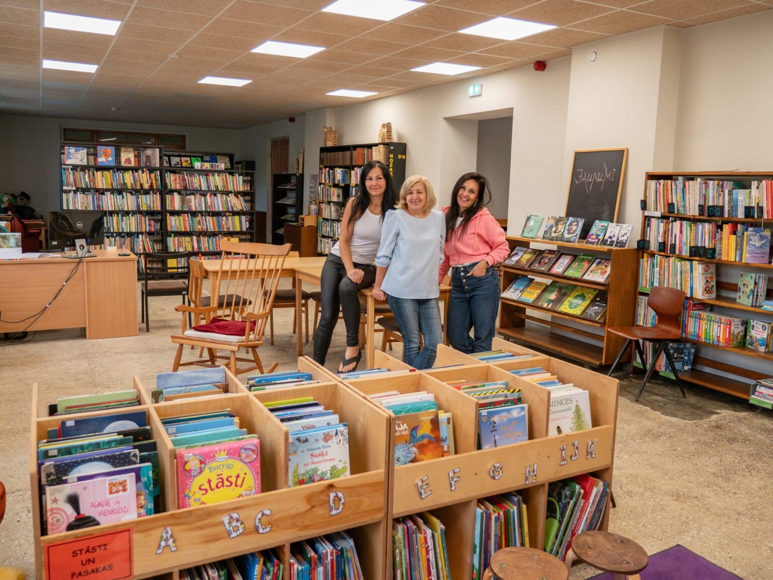 Sabiles bibliotēkas bērnu nodaļai jaunas mājas