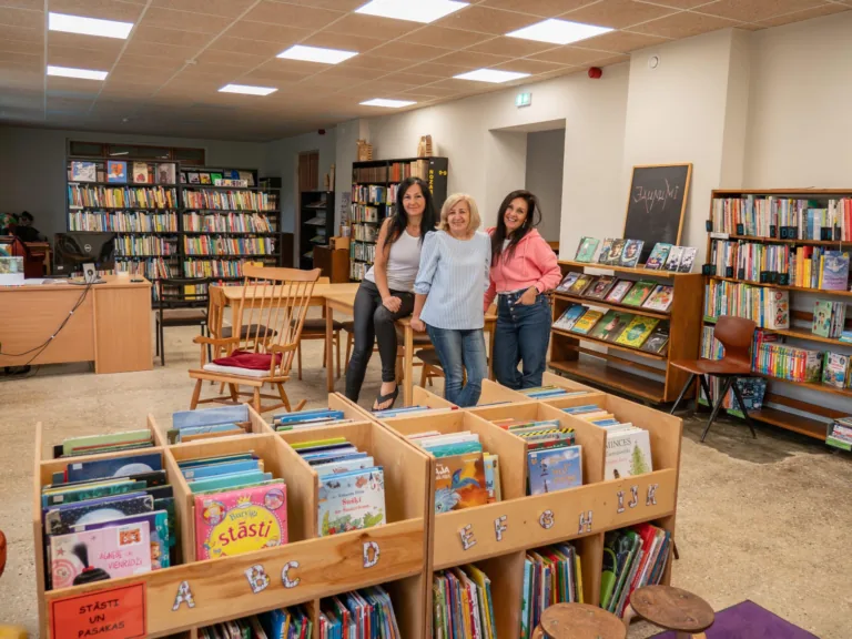 Sabiles bibliotēkas bērnu nodaļai jaunas mājas