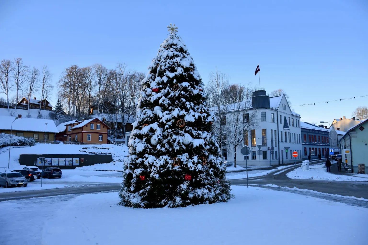 30. novembrī iedegs pilsētas egli