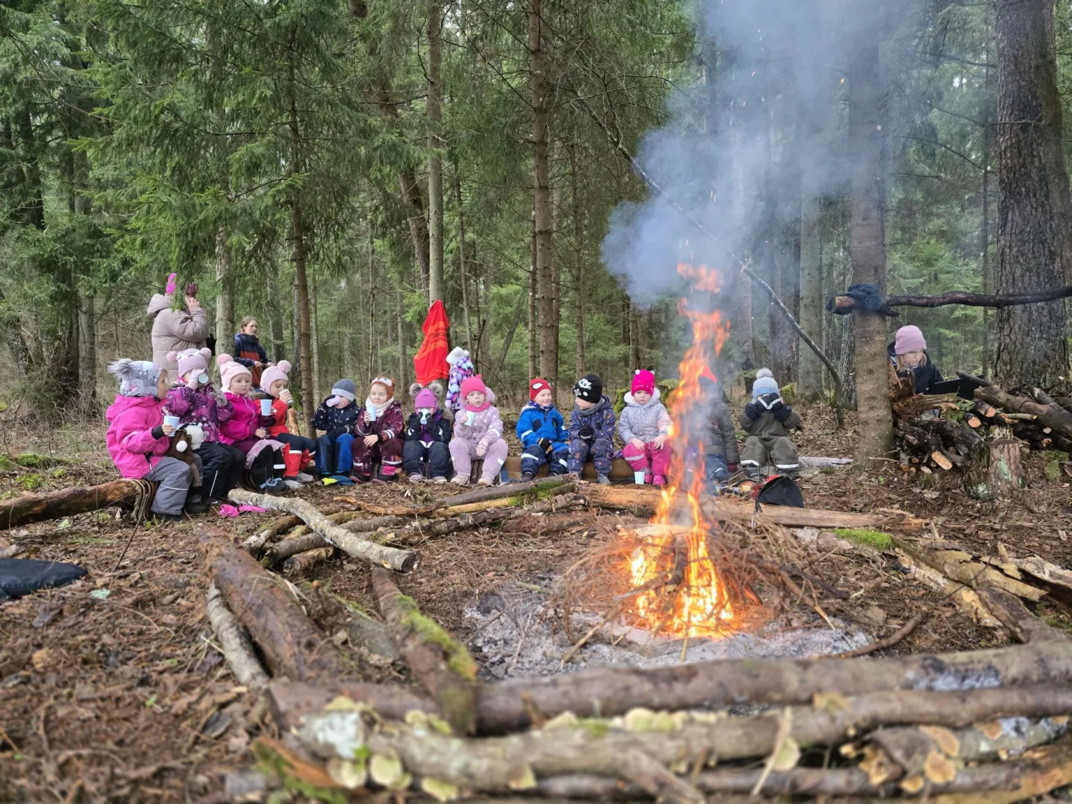 Rojas PII «Zelta zivtiņa» jau otro gadu īsteno brīvdabas pedagoģijas ideju