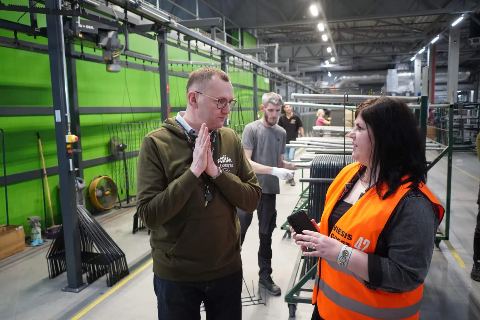 SIA «Brabantia Latvia» ikdienas darbā palīdz roboti