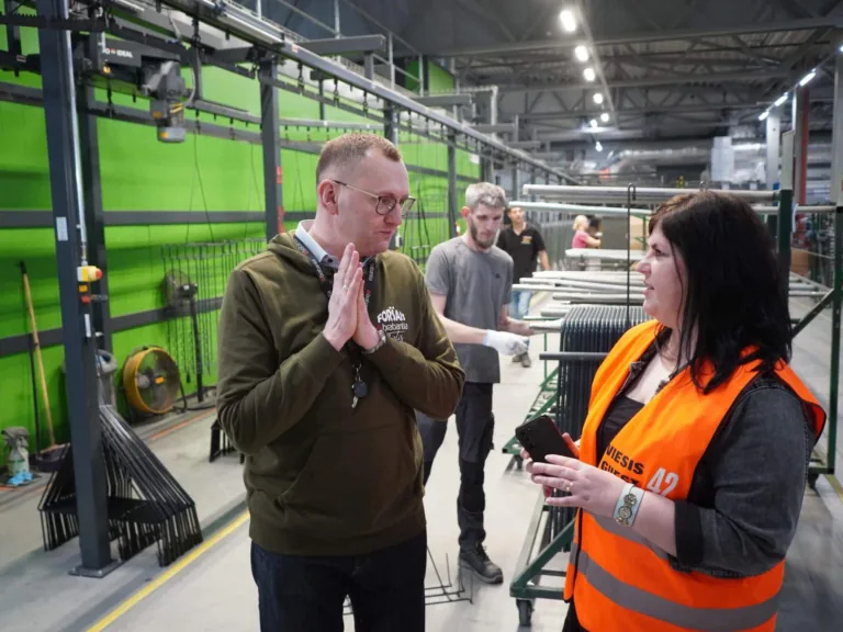 SIA «Brabantia Latvia» ikdienas darbā palīdz roboti