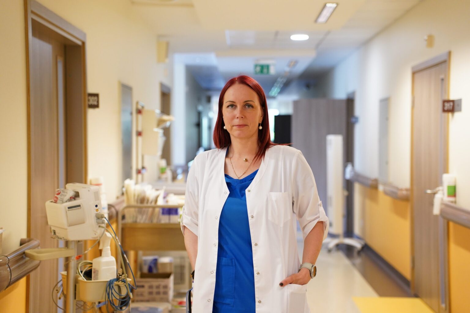 Slimnīcas filiālē Talsos darbu sākusi jauna Iekšķīgo slimību nodaļas vadītāja