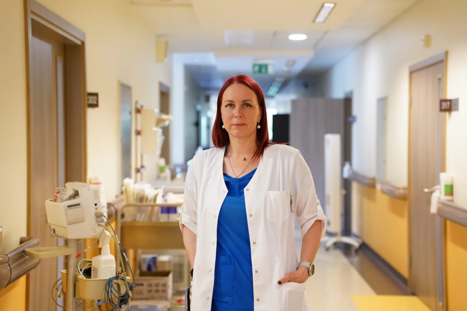 Slimnīcas filiālē Talsos darbu sākusi jauna Iekšķīgo slimību nodaļas vadītāja