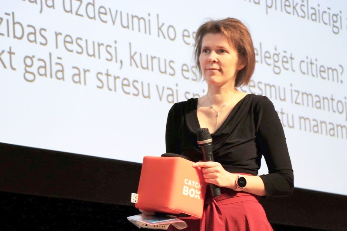 Uzvediba.lv vadītāja Līga Bērziņa: galvenais ir parūpēties pašam par sevi