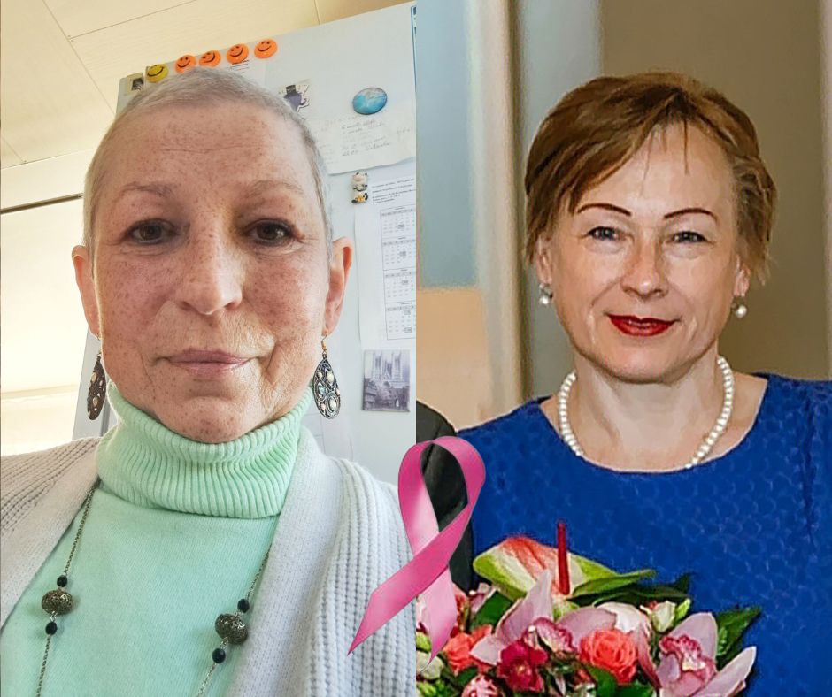 Divi pieredzes stāsti: dzīve ar un pēc krūts vēža