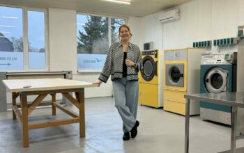 Pastendē durvis ver B2B veļas mazgātava Talsu novadā