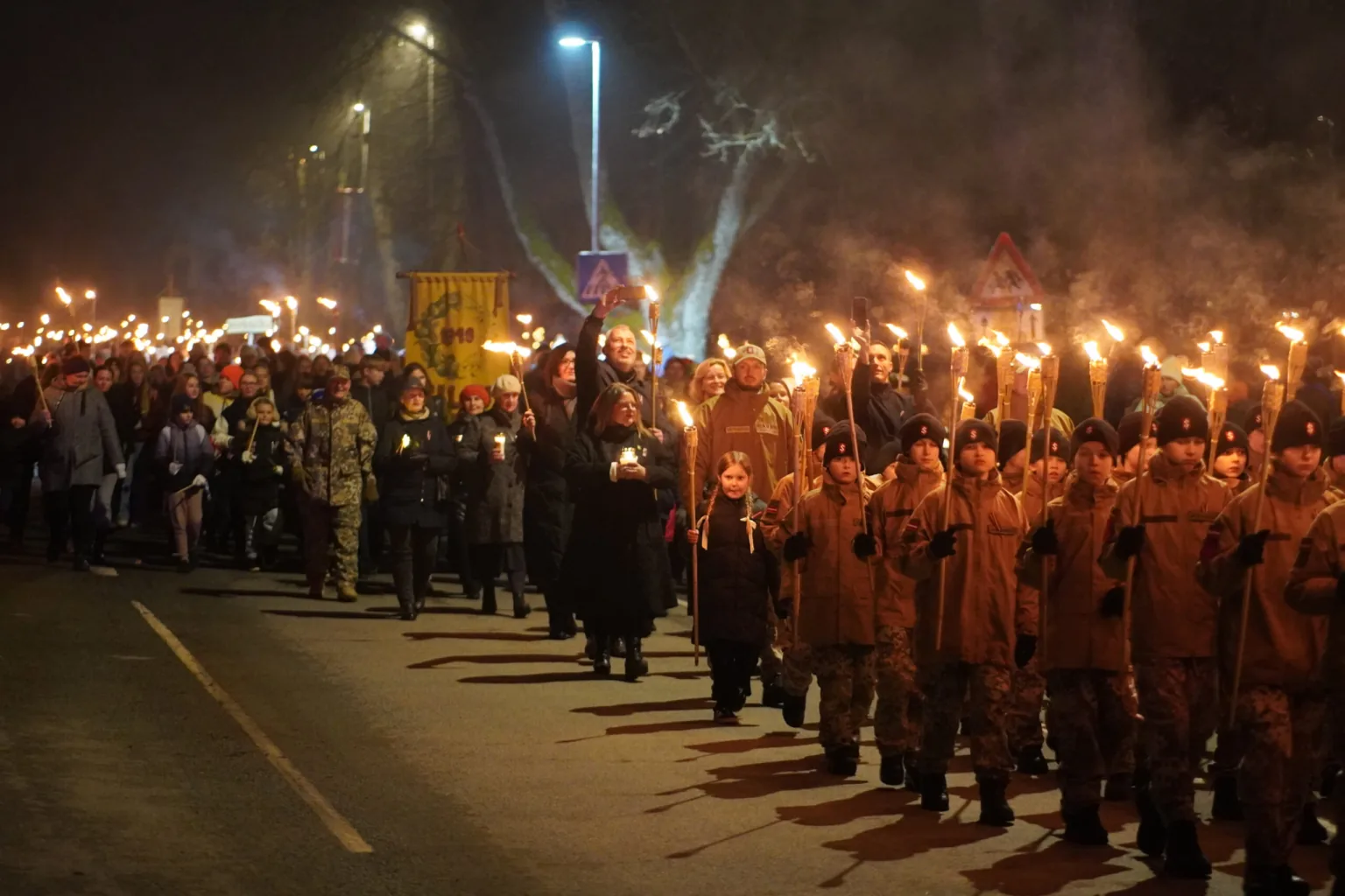 Fotogalerija: Lāčplēša dienas lāpu gājiens