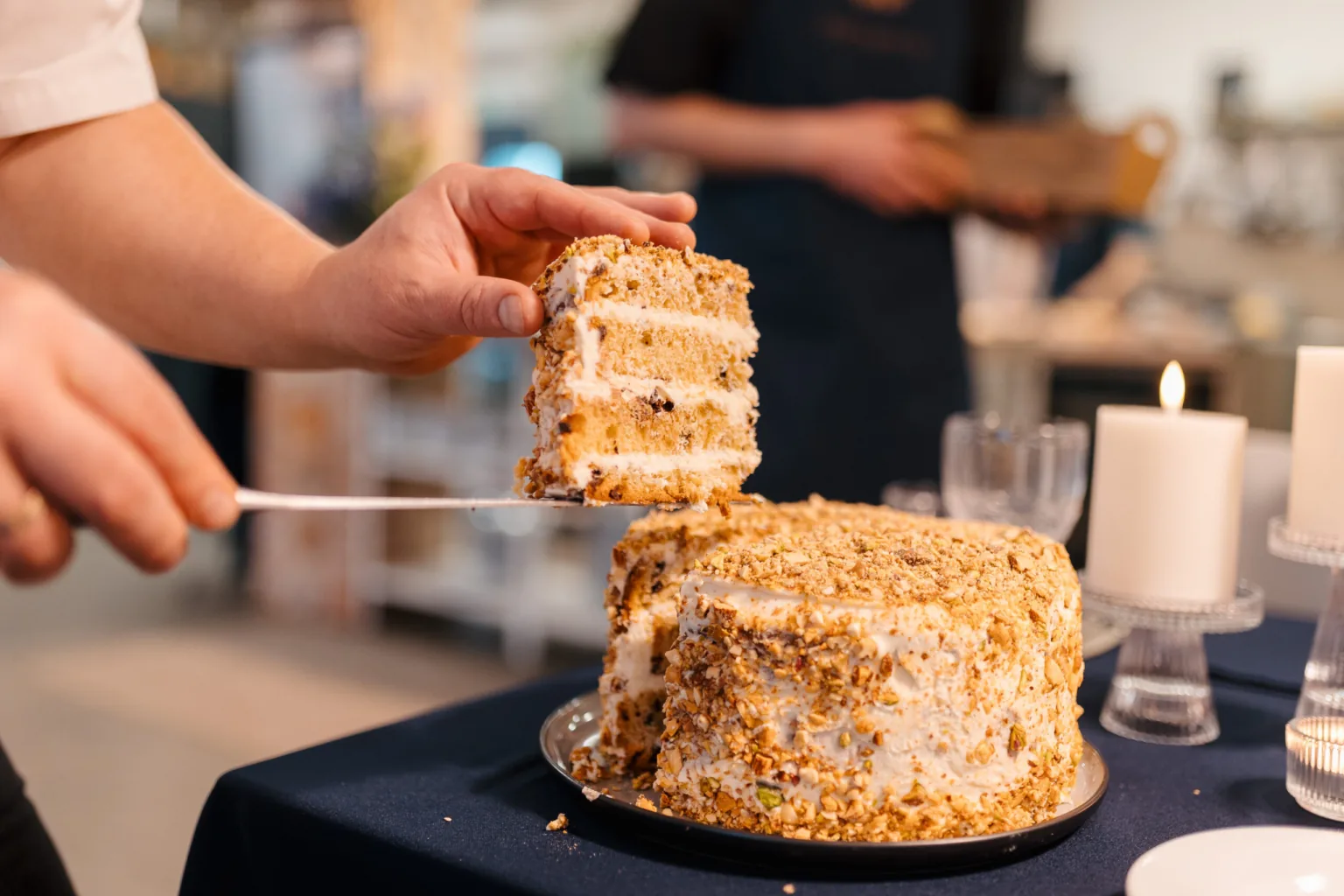 Šefpavāra Laura Aleksejeva Panettone kūka