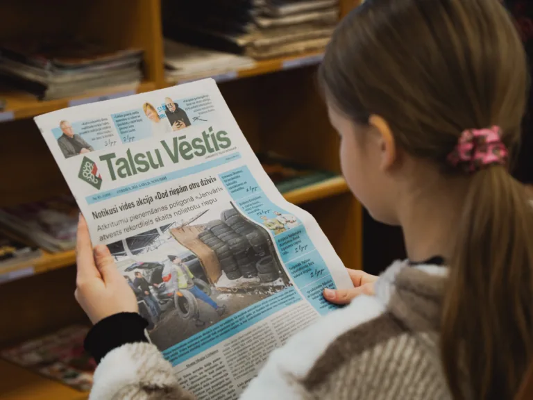 «Talsu Vēstis» pastkastītēs nonāks kā ierasts