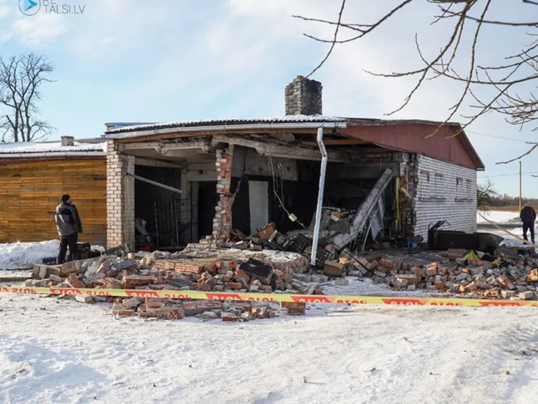 Pēc sprādziena Pastendē uzsākts kriminālprocess