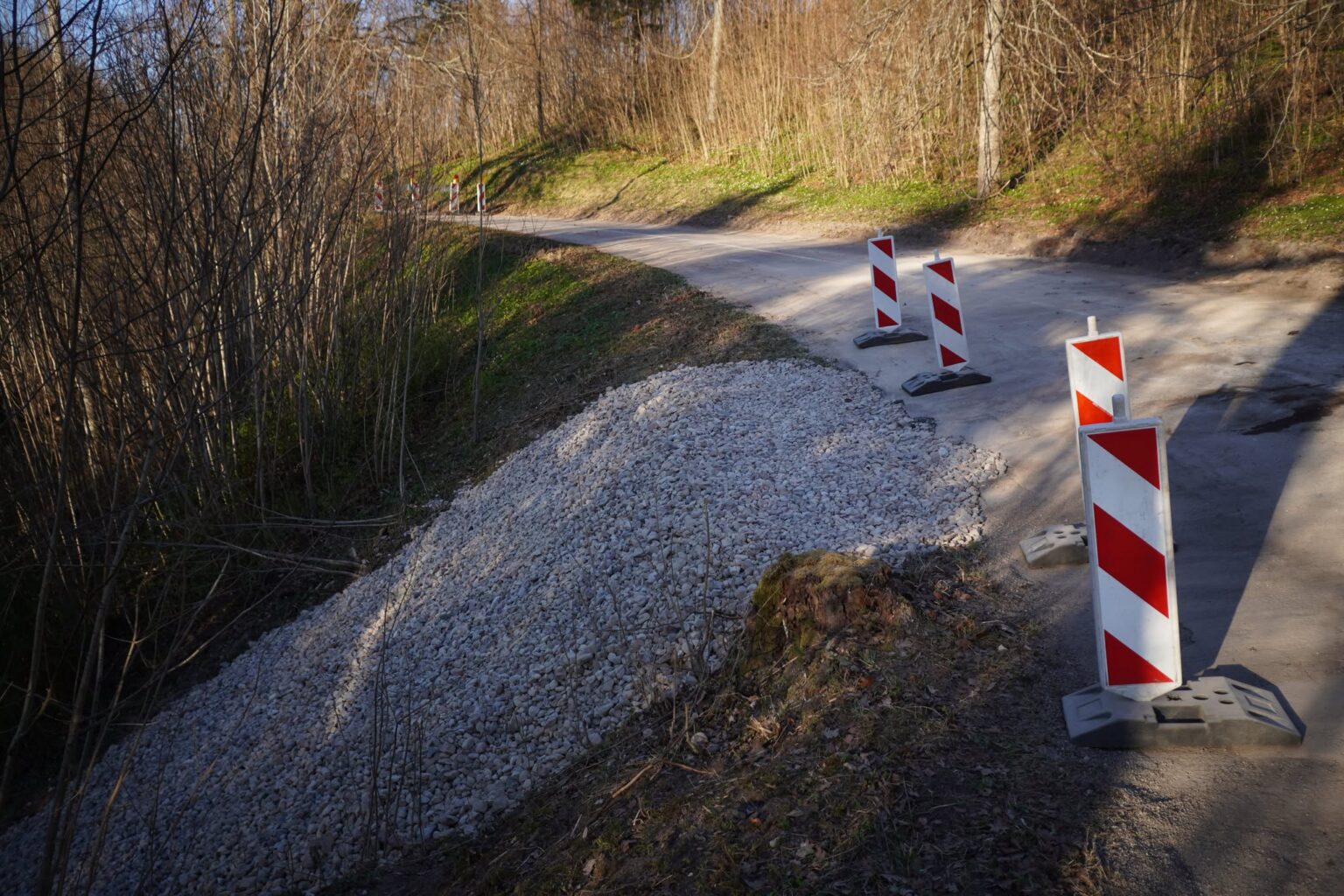 Atjaunota satiksme uz autoceļa Talsi–Šķēde–Okte