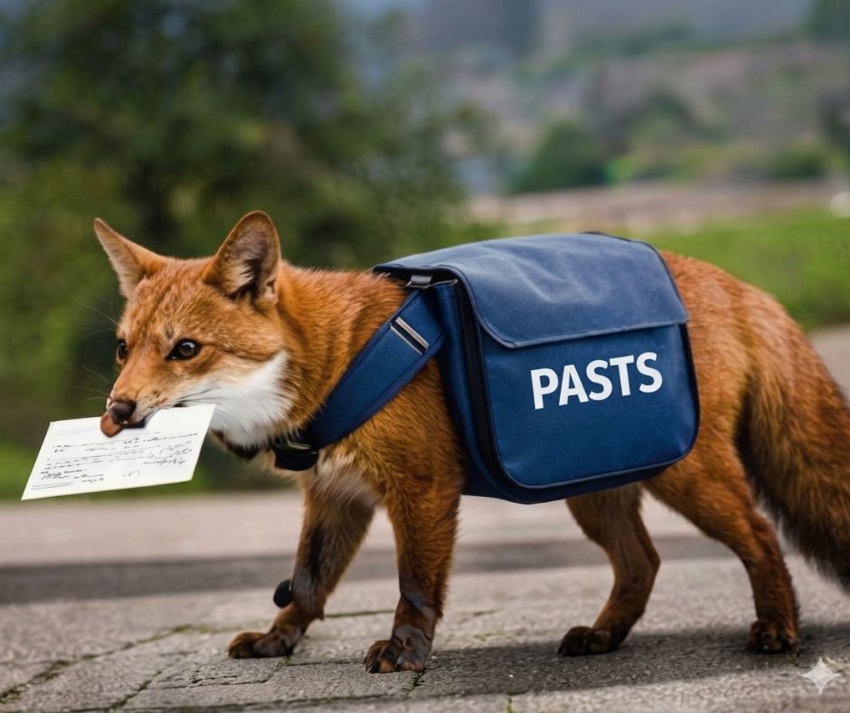 No šodienas mūsu uzticamo pastnieku rindas papildinās lapsas