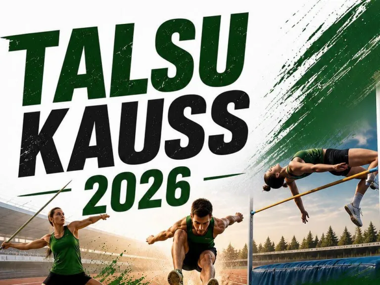 Vieglatlētikas sacensības «Talsu kauss 2026» jau šajā nedēļas nogalē