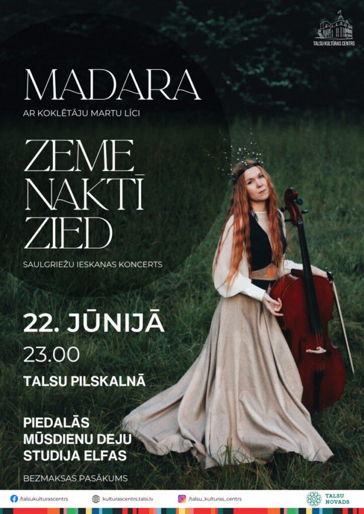 Vasaras saulgriežu koncerts “Zeme zied naktī”