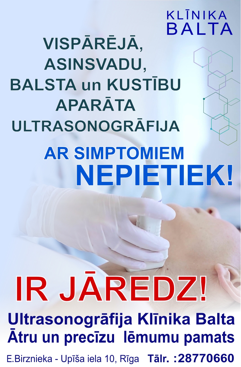 Klīnika Balta — ultrasonogrāfija (USG)