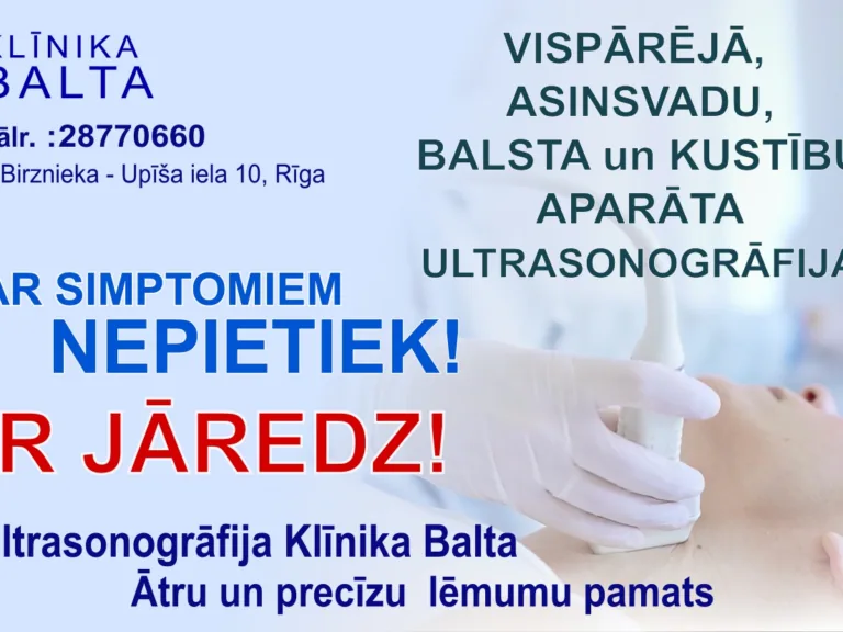 Unikālās priekšrocības reimatologam, kurš pārvalda ultrasonogrāfiju (USG)