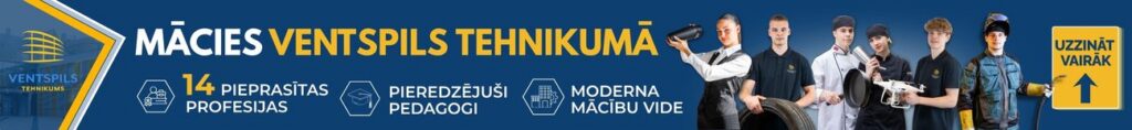Mācies Ventspils tehnikumā