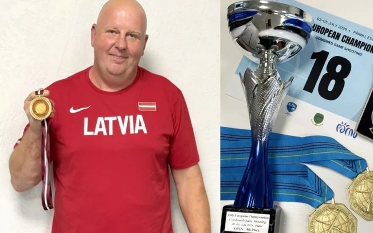 Mārtiņš Turkopulis – divkārtējais Eiropas čempions medību šaušanā